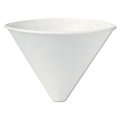 Funnel-shaped Medical & Dental Cups, Treated Paper, 6oz., 