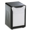 Tabletop Napkin Dispenser, Low Fold, 3 3/4 X 4 X 5 1/2, Capacity: 150, Black