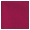 Beverage Napkins, 2-ply, 9 1/2 X 9 1/2, Burgundy, 