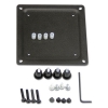 75 Mm To 100 Mm Conversion Plate Kit, Black