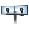 Tall-user Kit For Workfit-a/s/c Dual Display Workstations, Black