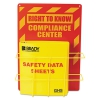 Sds Compliance Center, 14 X 20, Yellow/red