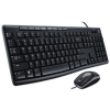 Mk200 Media Combo, Keyboard/mouse, Wired, Usb, Black