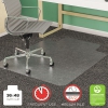 Supermat Frequent Use Chair Mat, Medium Pile Carpet, Beveled, 36x48 W/lip, Clear