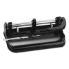 32-sheet Lever Handle Two-to-seven-hole Punch, 9/32&quot; Holes, Black