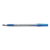 Round Stic Grip Xtra Comfort Ballpoint Pen, Blue Ink, .8mm, Fine, Dozen