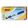 Great Erase Grip Fine Point Dry Erase Markers, Low-odor, Blue, Dozen