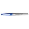 Flair Porous Point Stick Free-flowing Liquid Pen, Blue Ink, Ultra Fine, Dozen