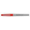 Flair Porous Point Stick Free-flowing Liquid Pen, Red Ink, Ultra Fine, Dozen