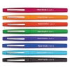 Point Guard Flair Needle Tip Stick Pen, Assorted Ink, .7mm, 8/set