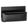 Wood Tones Business Card Holder, Capacity 50 2 1/4 X 4 Cards, Black
