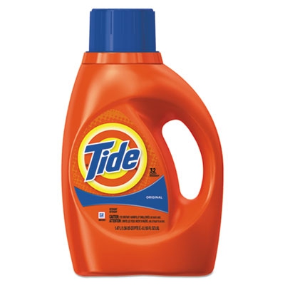 Ultra Liquid Tide Laundry Detergent, 50 Oz Bottle, 6/carton