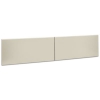 38000 Series Hutch Flipper Doors For 72&quot;w Open Shelf, 36w X 15h, Light Gray