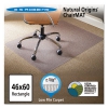 Natural Origins Chair Mat For Carpet, 46 X 60, Clear