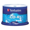 Cd-r Discs, 700mb/80min, 52x, Spindle, Silver, 50/pack