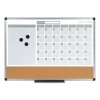 3-in-1 Calendar Planner Dry Erase Board, 36 X 24, Silver Frame