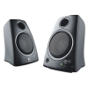 Z130 Compact 2.0 Stereo Speakers, 3.5mm Jack, Black