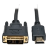 P566-006 6ft Hdmi To Dvi Gold Digital Video Cable Hdmi-m / Dvi-m, 6'