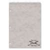 Porta Desk Notebook, College/margin Rule, 8 1/2 X 11 1/2, White, 80 Sheets