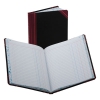 Record/account Book, Journal Rule, Black/red, 150 Pages, 9 5/8 X 7 5/8