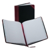 Record/account Book, Record Rule, Black/red, 150 Pages, 9 5/8 X 7 5/8
