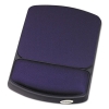 Gel Mouse Pad W/wrist Rest, 6 1/4 X 10 1/8, Sapphire/black