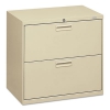 500 Series Two-drawer Lateral File, 30w X 19-1/4d X 28-3/8h, Putty