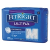 Fitright Ultra Protective Underwear, Medium, 28-40&quot; Waist, 20/pack