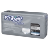 Fitright Active Male Guards, 6 X 11, White, 52/pack