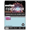 Fireworx Colored Paper, 24lb, 8-1/2 X 11, Bottle Rocket Blue, 500 Sheets/ream