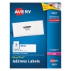 Easy Peel Mailing Address Labels, Laser, 1 1/3 X 4, White, 3500/box