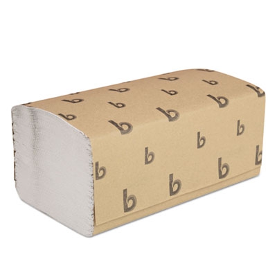 Singlefold Paper Towels, White, 9 X 9 9/20, 250/pack, 16 Packs/carton