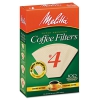 Coffee Filters, Natural Brown Paper, Cone Style, 8 To 12 Cups, 1200/carton