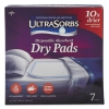 Ultrasorbs Disposable Dry Pads, 23 X 35, White, 7/box, 6/carton