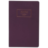 Fashion Casebound Business Notebook, 8 1/2 X 5 1/2, Purple, 80 Sheets