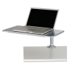 Desktop Sit/stand Workstations, Laptop, Silver