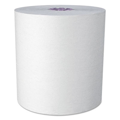 Hard Roll Towels, White, 8" X 950 Ft, 6 Rolls/carton