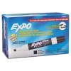 Low Odor Dry Erase Marker, Chisel Tip, Black, Dozen