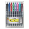 G2 Premium Retractable Gel Ink Pen, Assorted Ink, .7mm, 8/set