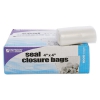 Zip-seal Closure Bags, Clear, 4 X 4, 1000/carton