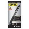 G2 Premium Retractable Gel Ink Pen, Refillable, Black Ink, .7mm, Dozen