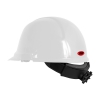 Comfort Plus&#8482; 5151 Pink Vented Standard Brim Hard Hat 35 Per Case Hdpe Shell 6 Point Polyester Suspension Pivoting Wheel Ratchet Adjustment