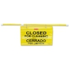 Site Safety Hanging Sign, 50&quot; X 1&quot; X 13&quot;, Multi-lingual, Yellow
