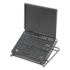 Onyx Adjustable Steel Mesh Laptop Stand, 12 1/4 X 12 1/4 X 1, Black
