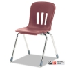 Metaphor Series Classroom Chair, 18&quot; Seat Height, Wine/chrome, 4/carton