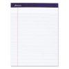 Legal Ruled Pad, 8 1/2 X 11, White, 50 Sheets, 4 Pads/pack