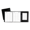 Plus Weekly Appointment Book, 8 1/4 X 10 7/8, Black, 2018-2019