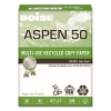 Aspen 50% Multi-use Recycled Paper, 92 Bright, 20lb, 8 1/2 X 11, White
