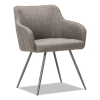 Captain Series Guest Chair, Gray Tweed
