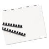 Print &amp; Apply Clear Label Unpunched Dividers, 5-tab, Ltr, 5 Sets